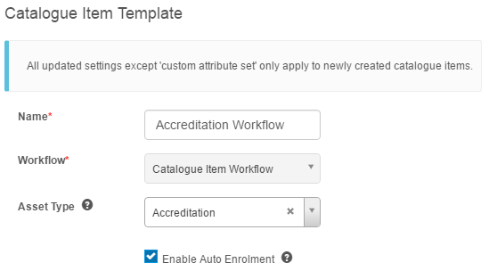 Assess Accreditations overview