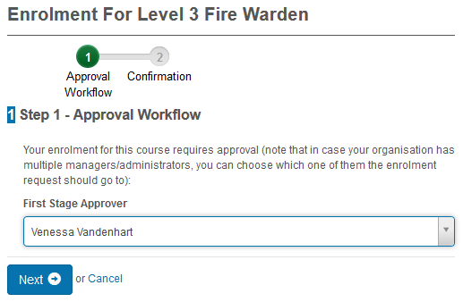 Apply workflow step 1