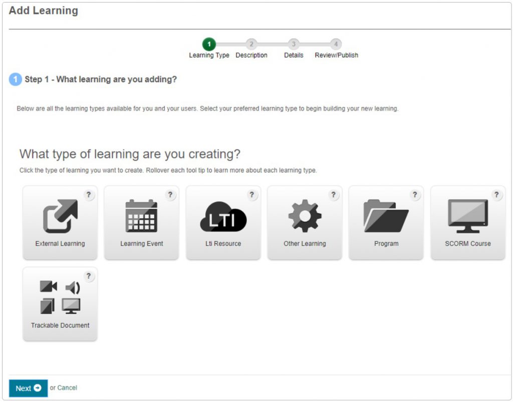 Step 1 — Learning Type