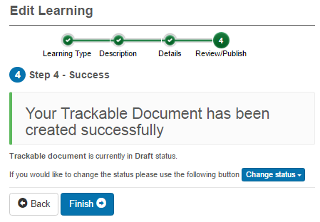 Step 4 — Success