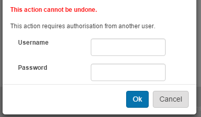 Admin Delete — authorise