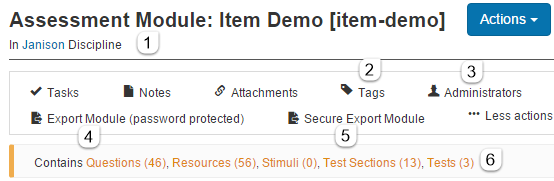 Inspect Assessment Module