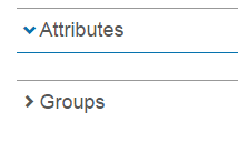 SAML attributes and groups