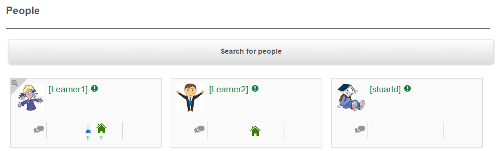People page XML