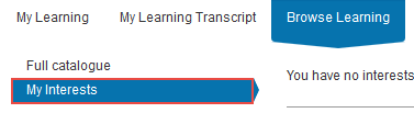 Enable Content of Interest