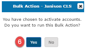 Activation confirmation