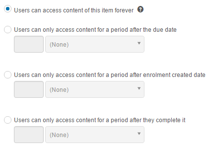 Access rules