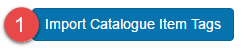 Import Catalogue Item Tags