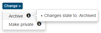 Status change details