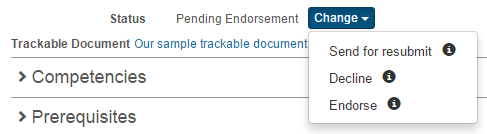 First approver options