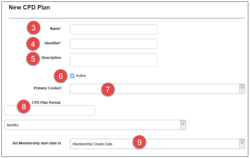 Add CPD Plan