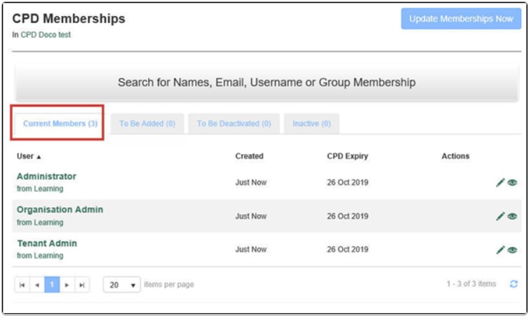 Current Members
