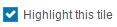 Highlight option