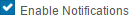 Enable Notifications icon