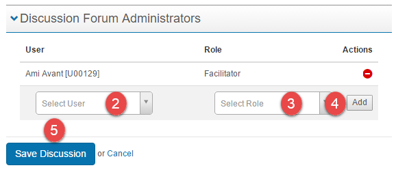Add facilitator