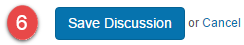 Save discussion with linked doc
