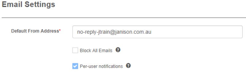 Per-user notifications setting