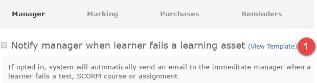 Message template link
