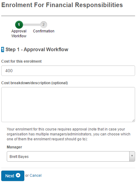 Step 1 cost