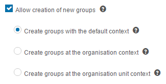 Importing groups via user import