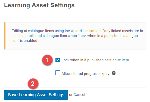 Lock edits setting