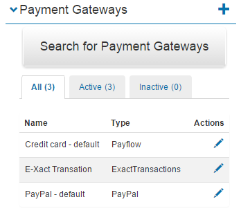 Gateway listed