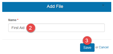 Save file with name