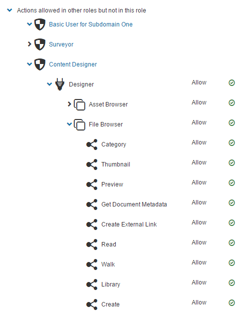 Compare result example
