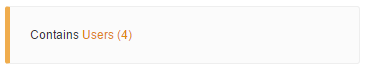Contains users section