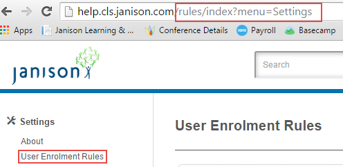 Copy URL section