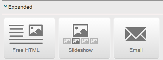Stimulus content type options
