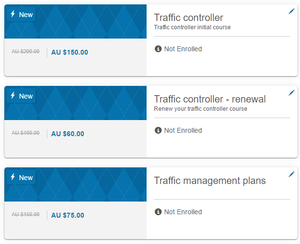 Silver subscription catalogue view