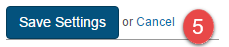 Save Browse Learning settings