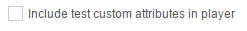 Custom Attributes in Player option
