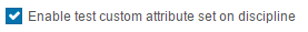 Test custom attribute set option