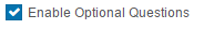 Optional Questions option