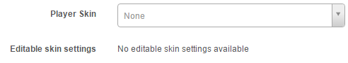 Player Skin selector