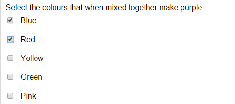 Multiple Choices preview