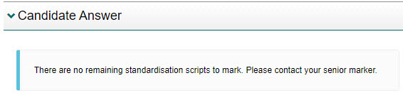 S1 Marking – quota complete notification