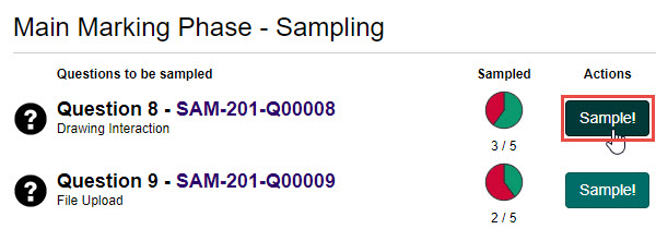 Sample button