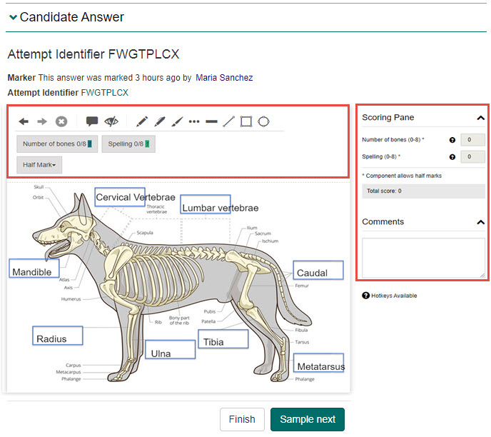 Unlocked marking features after selecting Disagree