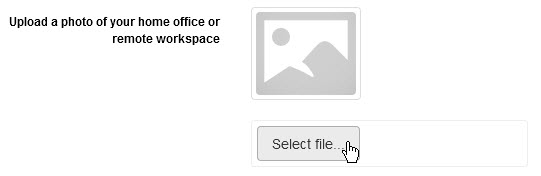 Image upload field