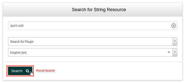 Search button