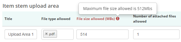 Setting file size limit for item authors (2)