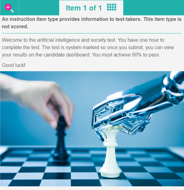 Instruction example screenshot