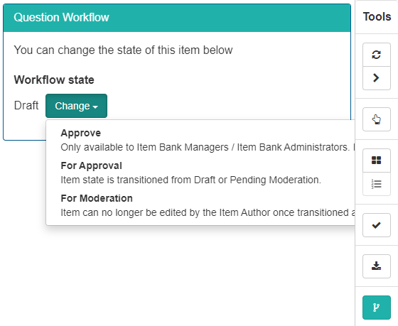 Workflow state tool
