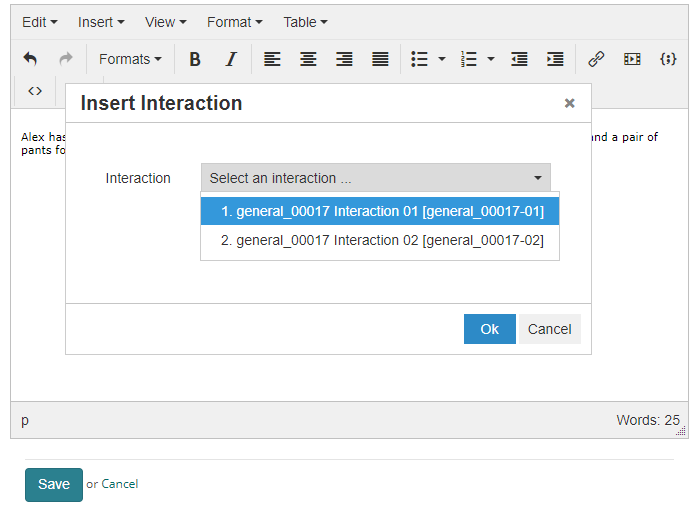 Add interaction to body 2