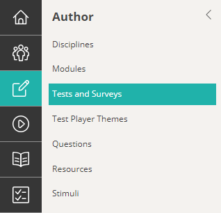 Create a test form - step 1