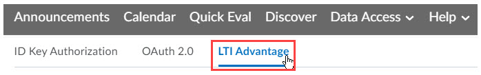 Register an LTI tool (2)