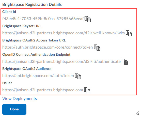 Register an LTI tool (13)